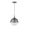 Z-Lite Peyton 2 Light Mini Pendant, Antique Nickel & Opal Etched 619MP-AN - alternate 4